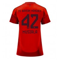 Maglie da calcio Bayern Munich Jamal Musiala #42 Prima Maglia Femminile 2024-25 Manica Corta